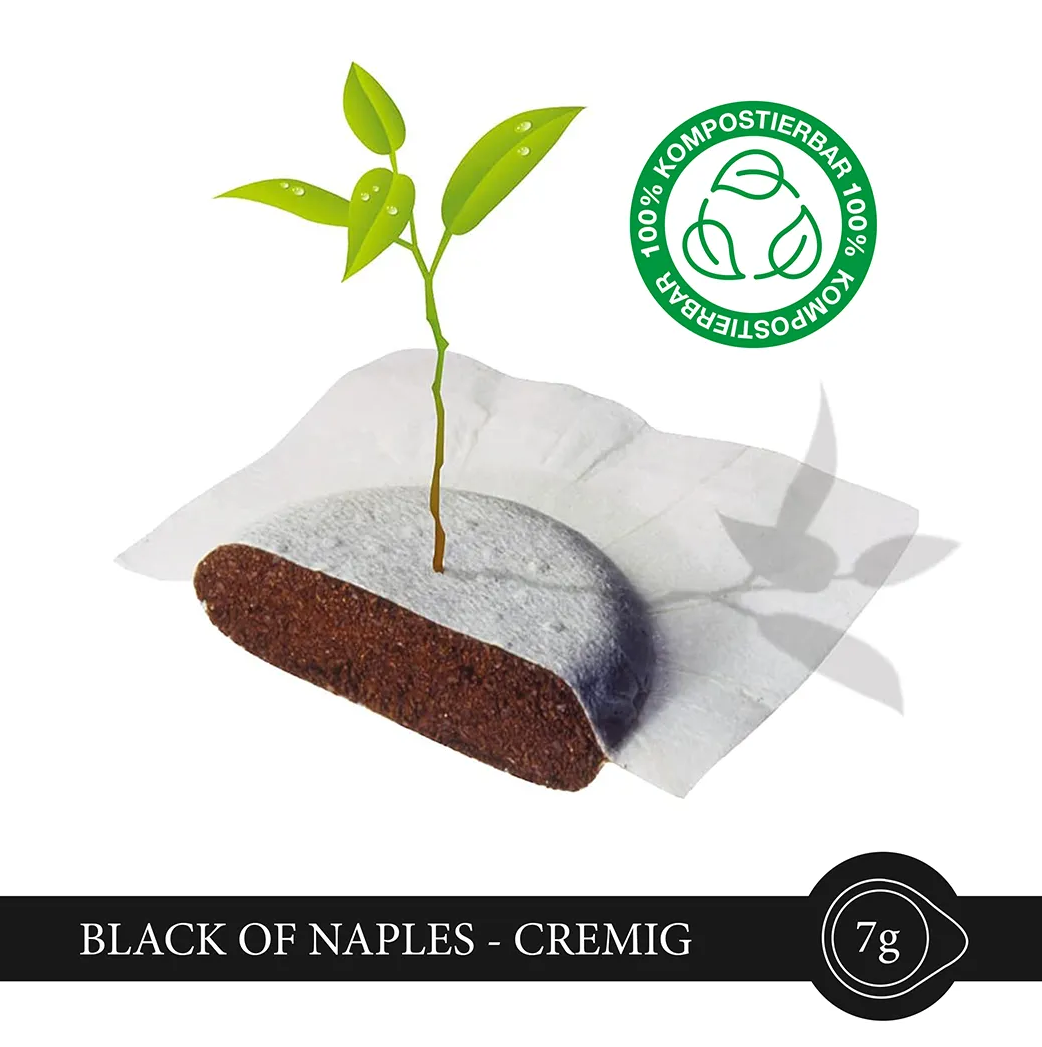 Espressopapa Black of Naples 44mm ESE Pad 150 Stück